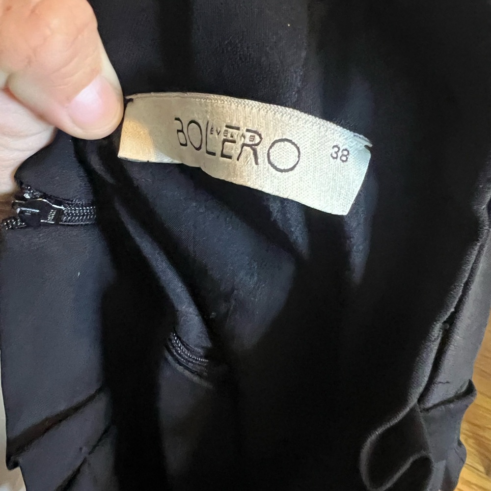 Black Bolero Dress
